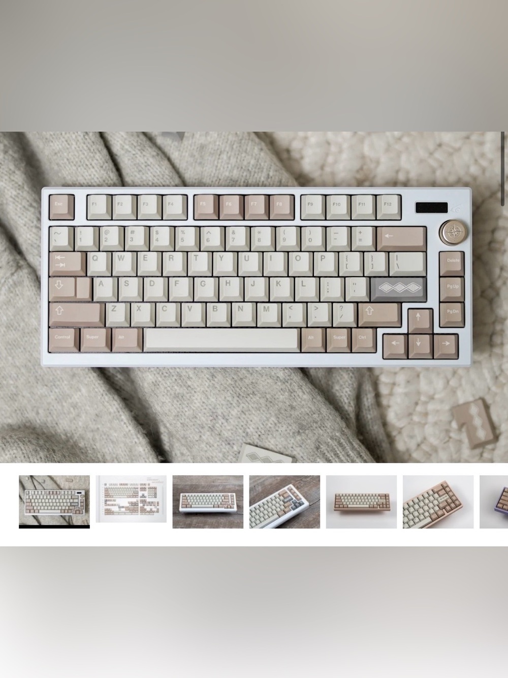 NicePBT Sweater Weather Keycaps